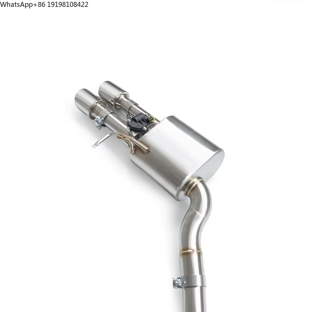 High Performance Intelligent Valve Control cat Back Exhaust Pipe for Audi S4  4.2 2012-2016 Exhaust System Muffler