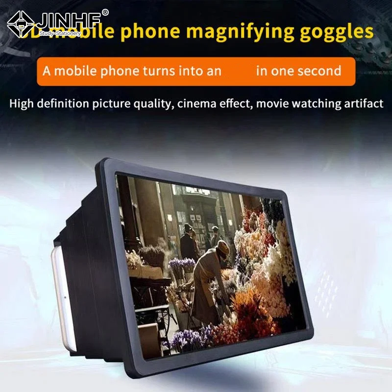 Universal Portable 3D Video Smartphone Screen Magnifier Amplifier Enhance Your Mobile Viewing Experience