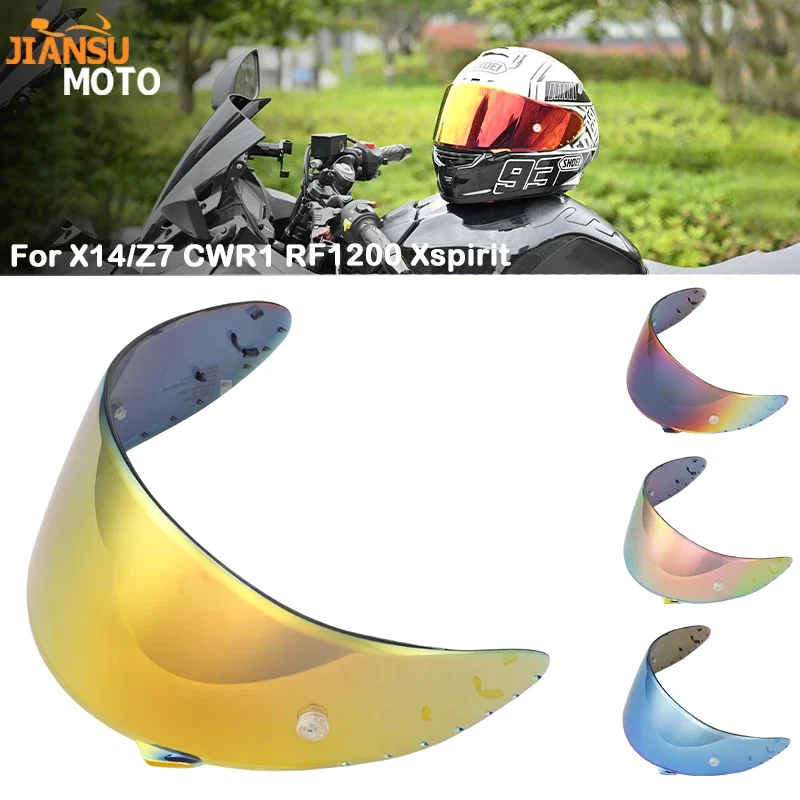 Helmet Visor for SHOEI X-14 X14 Z-7 Z7 CWR-1 CWR1 NXR RF-1200 RF1200 X-Spirit III XSpirit 3 X-Fourteen RYD CWR-F CWRF RF-SR