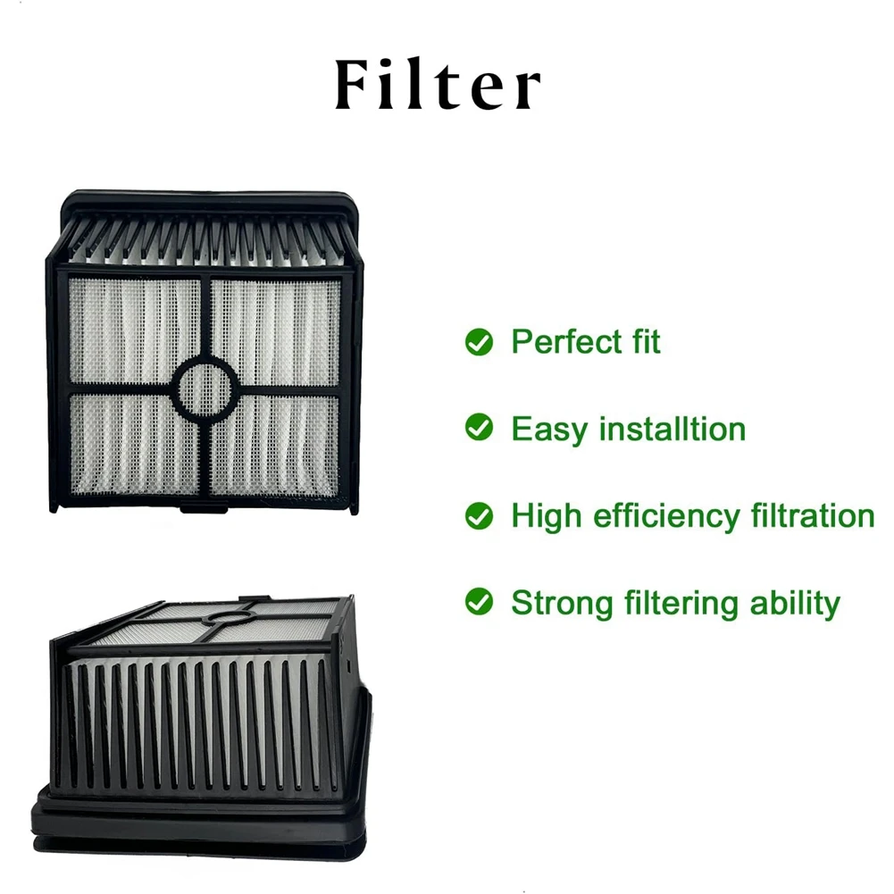 ABIT Brush Roller and Filter Kit for DREAME Trouver K10 & K10 Pro Wet Dry Cordless Vacuum Cleaner Replacement Parts