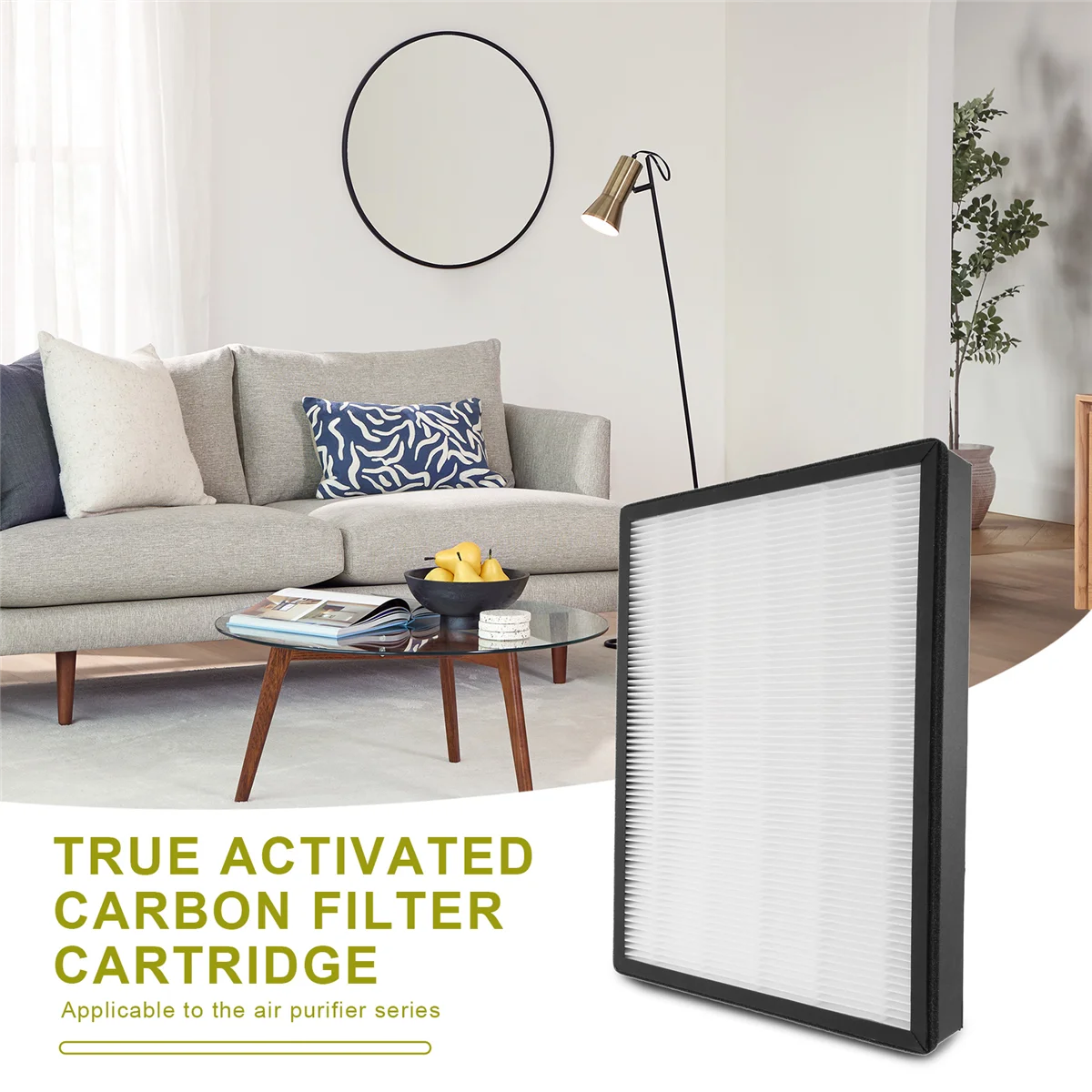 HEPA Filter Replacement Filter for Philips FY2420/40 FY2422/40, Air Purifier 2000 2000I Series, Replace AC2889 AC2887JAS