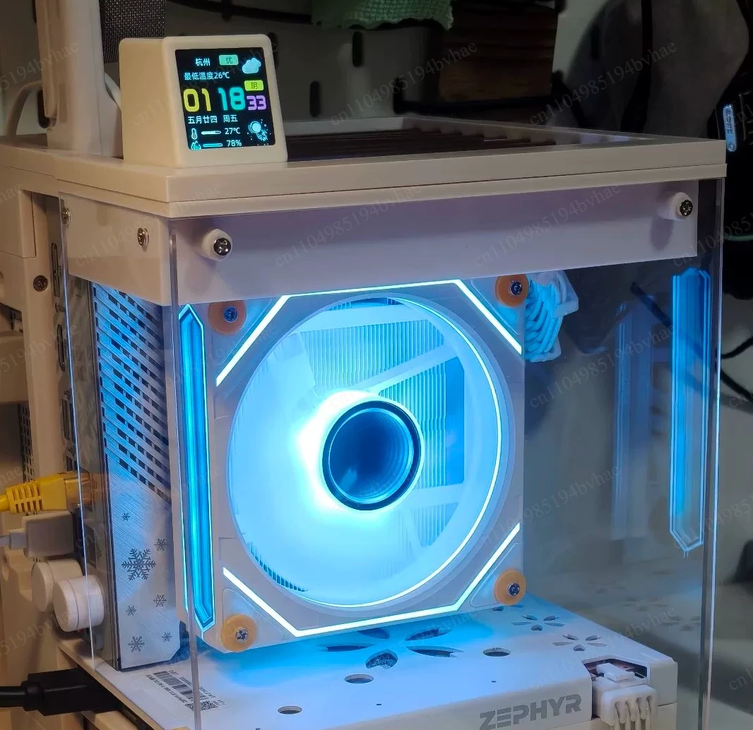 Mini ITX Chassis Preferred | Aluminum Alloy Rugged, Small Sea View Panoramic View Mini Chassis