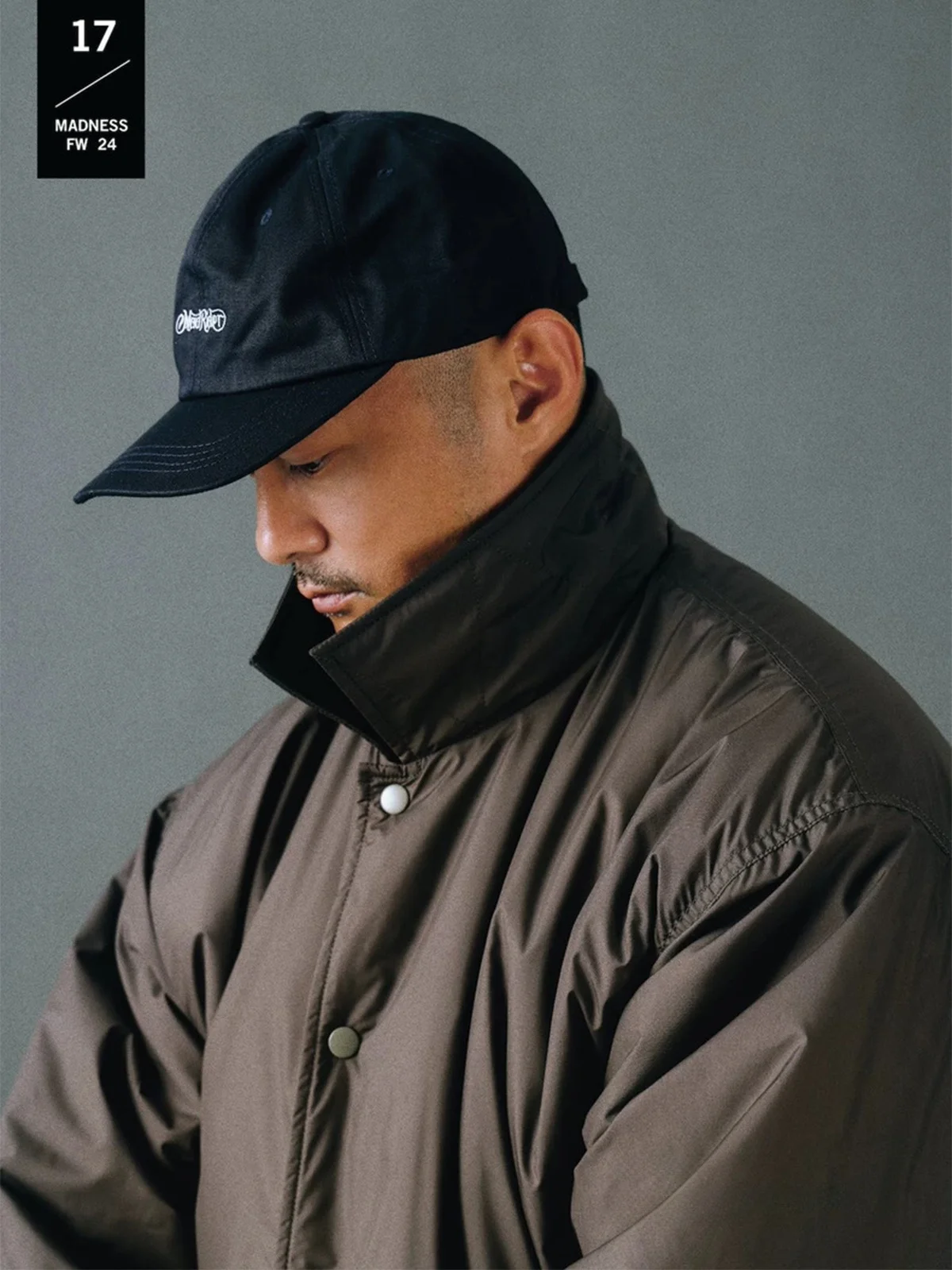 

MADN Wu Wen Le Jaet Thi Warm Cotton Outerwear Loose Fit Winter Casual Long Sve Youth Polyester Fiber Coat