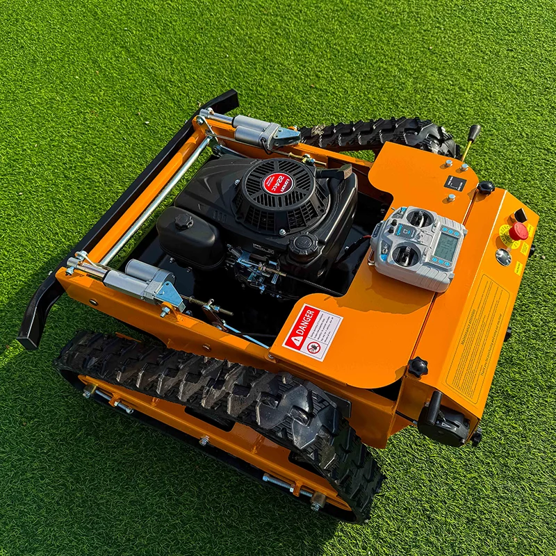 روبوت العشب التجاري اللاسلكي المخصص للتحكم عن بعد في المجتمع جزازة العشب الذكية للتحكم عن بعد #4