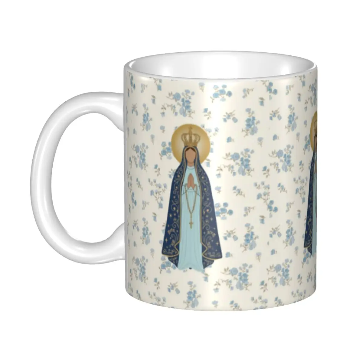 Custom Virgin Mary Coffee Mug DIY Ceramic Tea Milk Mug Cup