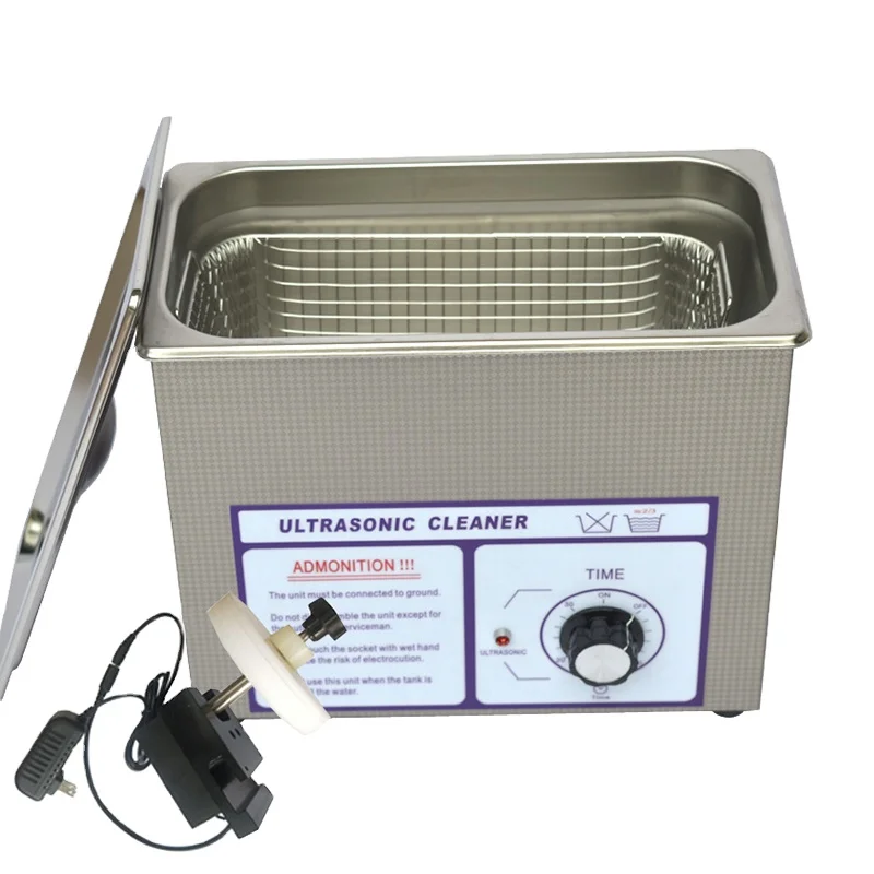 

With Timer Without Heater 6L Record Cleaning Machine 180W Vinyl Record Complete Kit and Drying Rack Ultrasonic Cleaner Bath