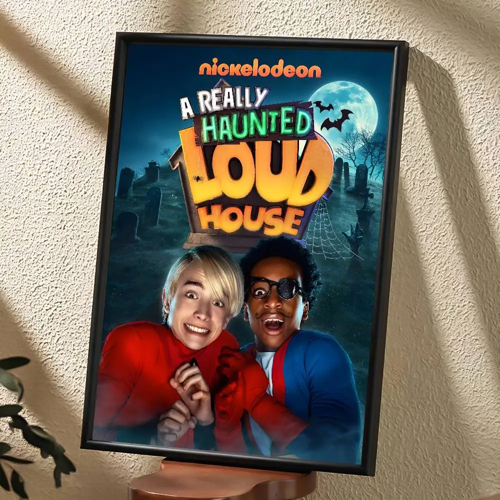 ملصق R-Really Loud House عالي الدقة على الحائط اللاصق المقاوم للماء وغرفة المعيشة المنزلية وغرفة النوم والديكور الجمالي