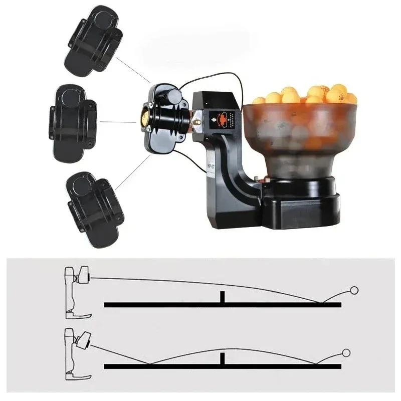 vendita calda LOKI HP-07 Robot da ping pong Macchina automatica per palline robot da ping pong