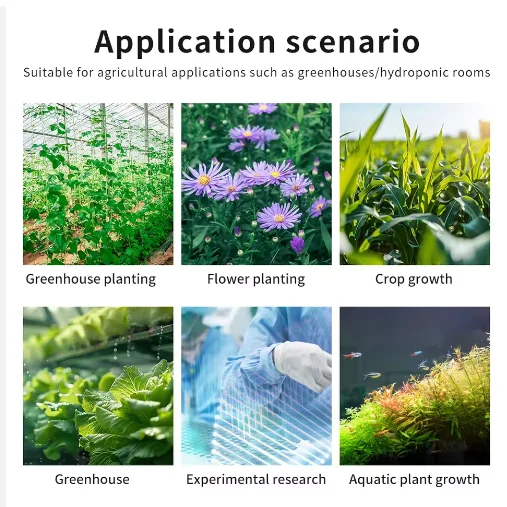 APM130 Digital Light Energy Meter Quantum PAR Meter High Precision Light Intensity Tester PPFD Measurement Plants 1 Year