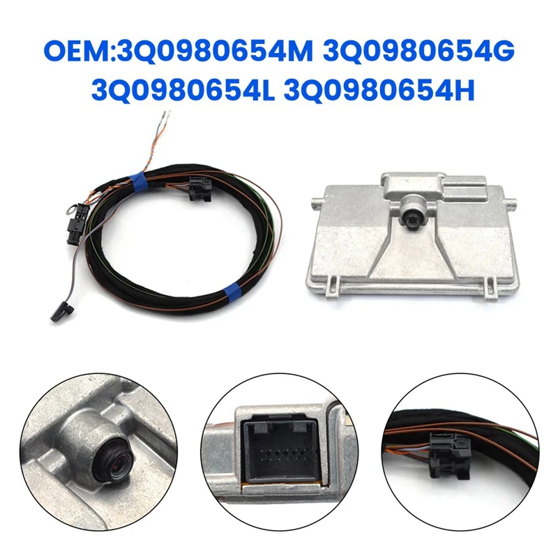 

3Q0980654H Car Lane Assist Camera For VW Golf 7 Passat B8 Tiguan MK2 MQB For For Skoda 3Q0980654M 3Q0980654G Replacement