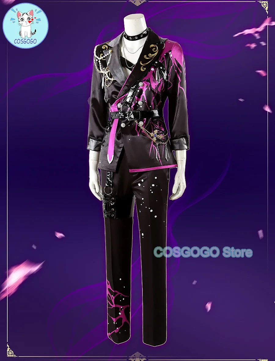 COSGOGO [Customized] Ensemble Stars! Undead Sakuma Rei/ Hakaze Kaoru/ Ogami Koga/ Otogari Adonis Cosplay Costume Halloween