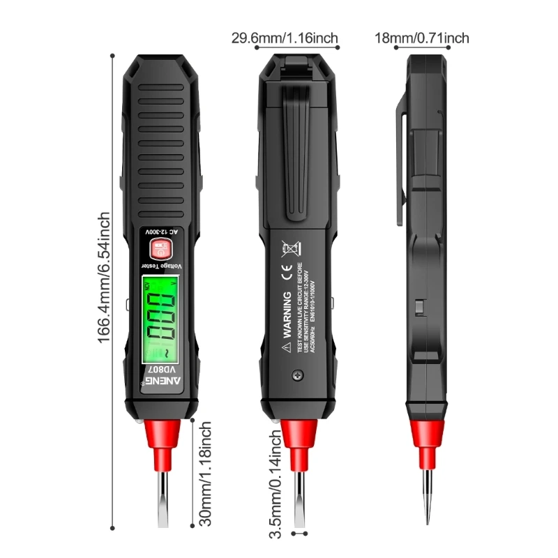 Detector Tester Pen Meter Current Electric Test Pencil