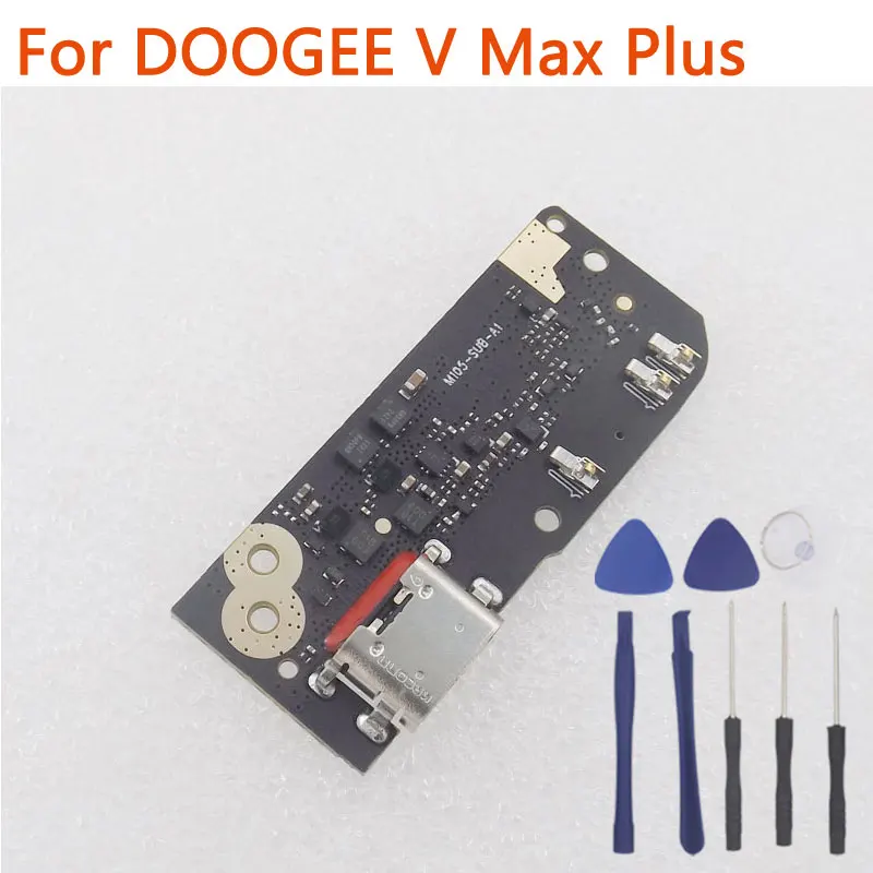 

New Original DOOGEE V Max Plus USB Board Dock Base Charging Charge Port Board With Microphone For DOOGEE V Max Pro Smart Phone