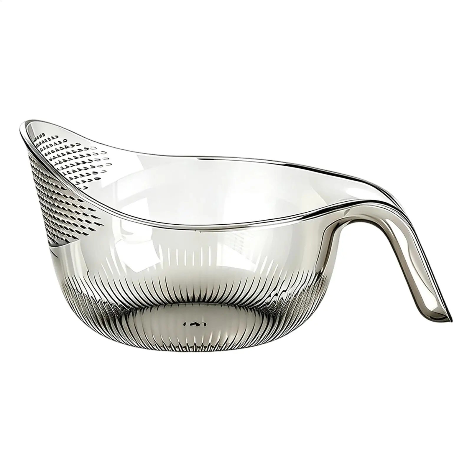 Rice Washing Bowl With Handle Fruit Washing Cleaner Colander Bowl Rice Cleaner Strainer For Home Kitchen Sink Cooking