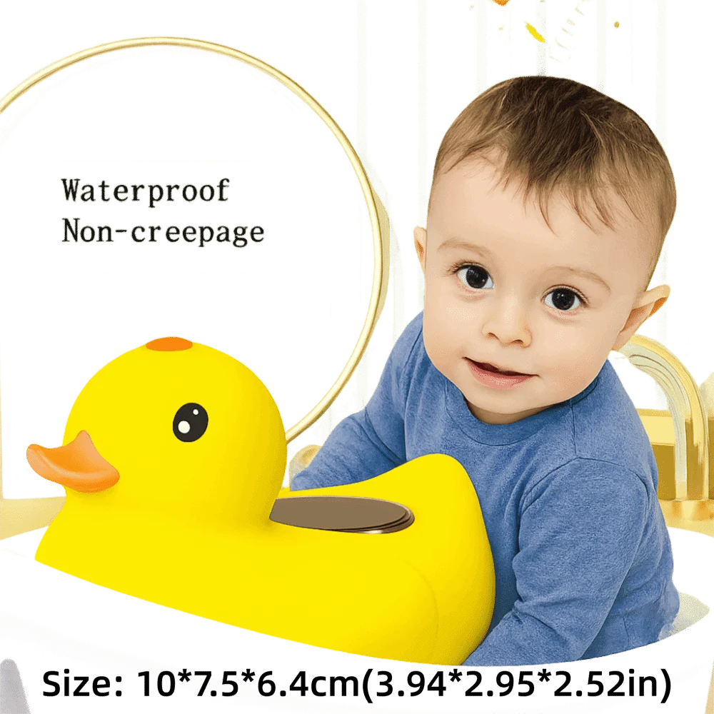 Little Yellow Duck Baby Bath Thermometer LED Display Cartoon Digital Water Temperature Sensor Waterproof Floating