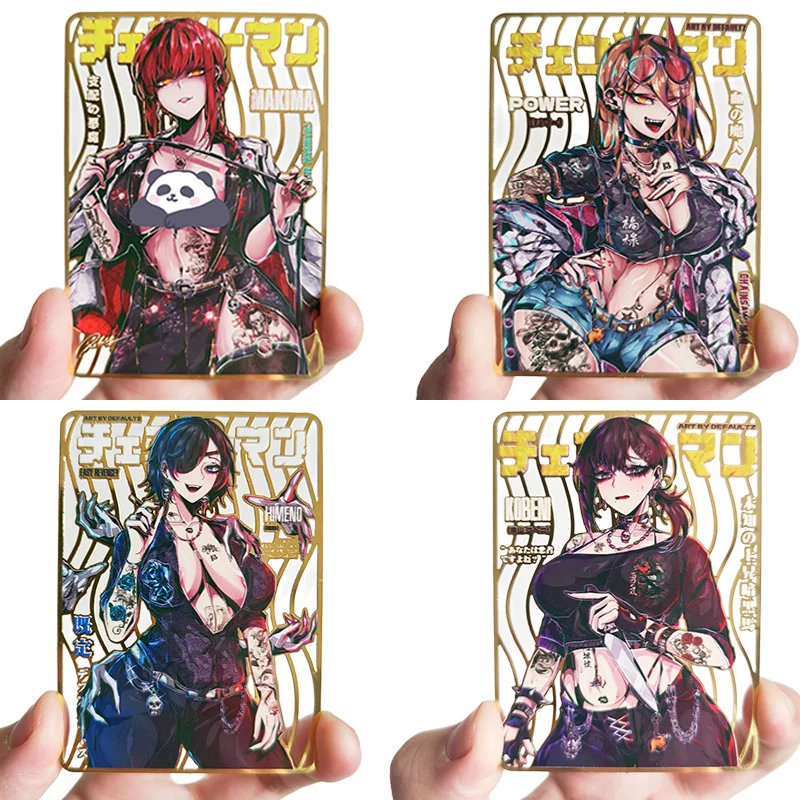 Diy Goddess Story Metal Card Power Maxima Anime Collectible Game Rare Cards Boys Board Game Toys Christmas Birthday Gift