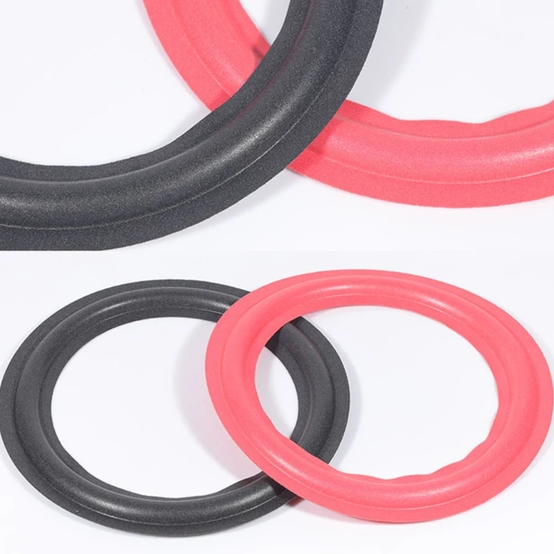 4/5/6.5/8/10/12inch Speaker Foam Surround Subwoofer Woofer Circle Foam Improve Sound Quality for Portable Devices