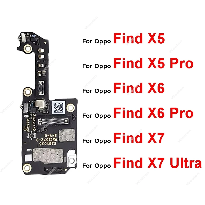 

For OPPO Find X5 Pro X6 Pro X7 Ultra Sim Card Holder Socket Board SIM Card Tray Board Connector Flex Cable Parts
