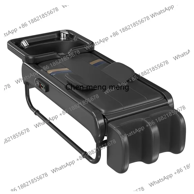 AB03  Automatic Electric Shampoo Bed with Full Body Massage, Multifunctional Salon Spa Hairdressing Hydraulic Hair Washing Bed