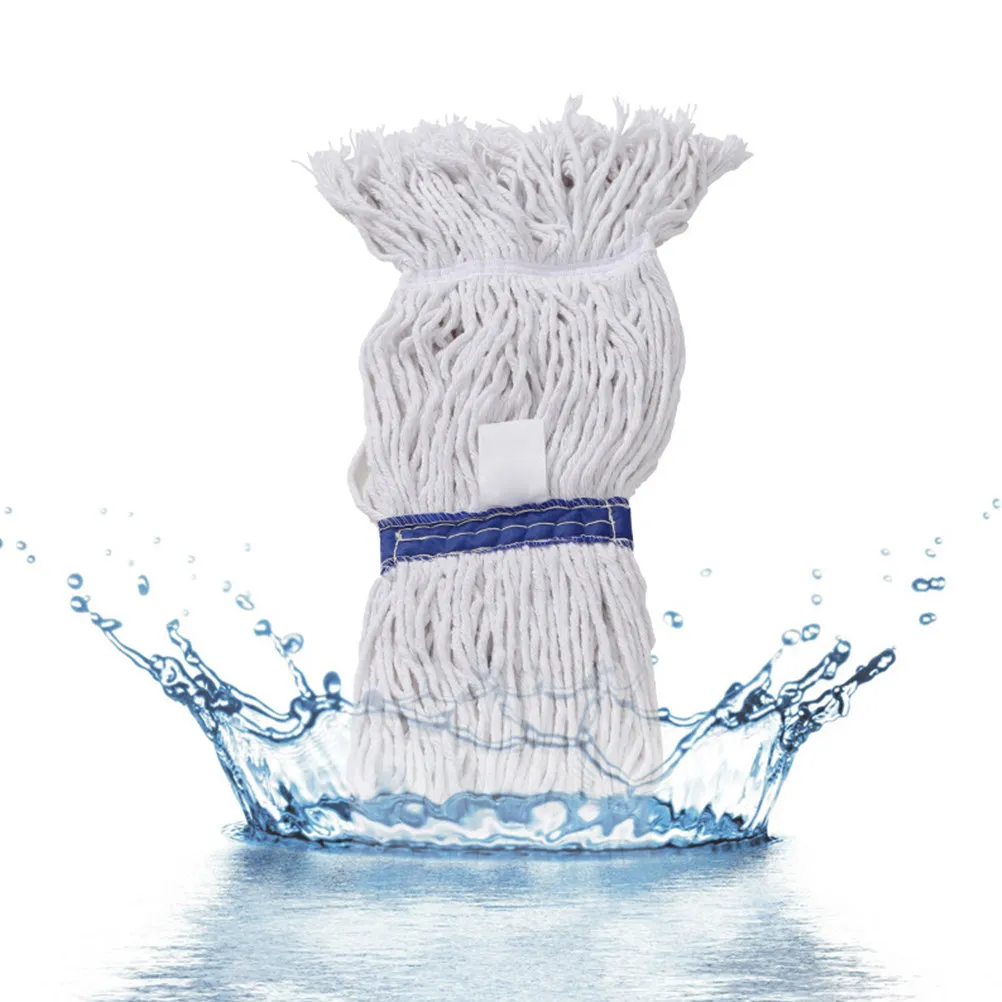 

1pc Cotton Head Replacement Heavy Duty Cleaning Tool For Wood Tile Bathtub Floor Home Use Mop Accessories Practical Mop Cloth