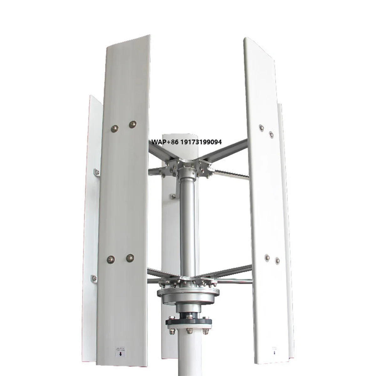 Hot Selling 10 Kw Axis Vertical Wind Turbine Generators Authentication Wind Mill with 220V Output Voltage