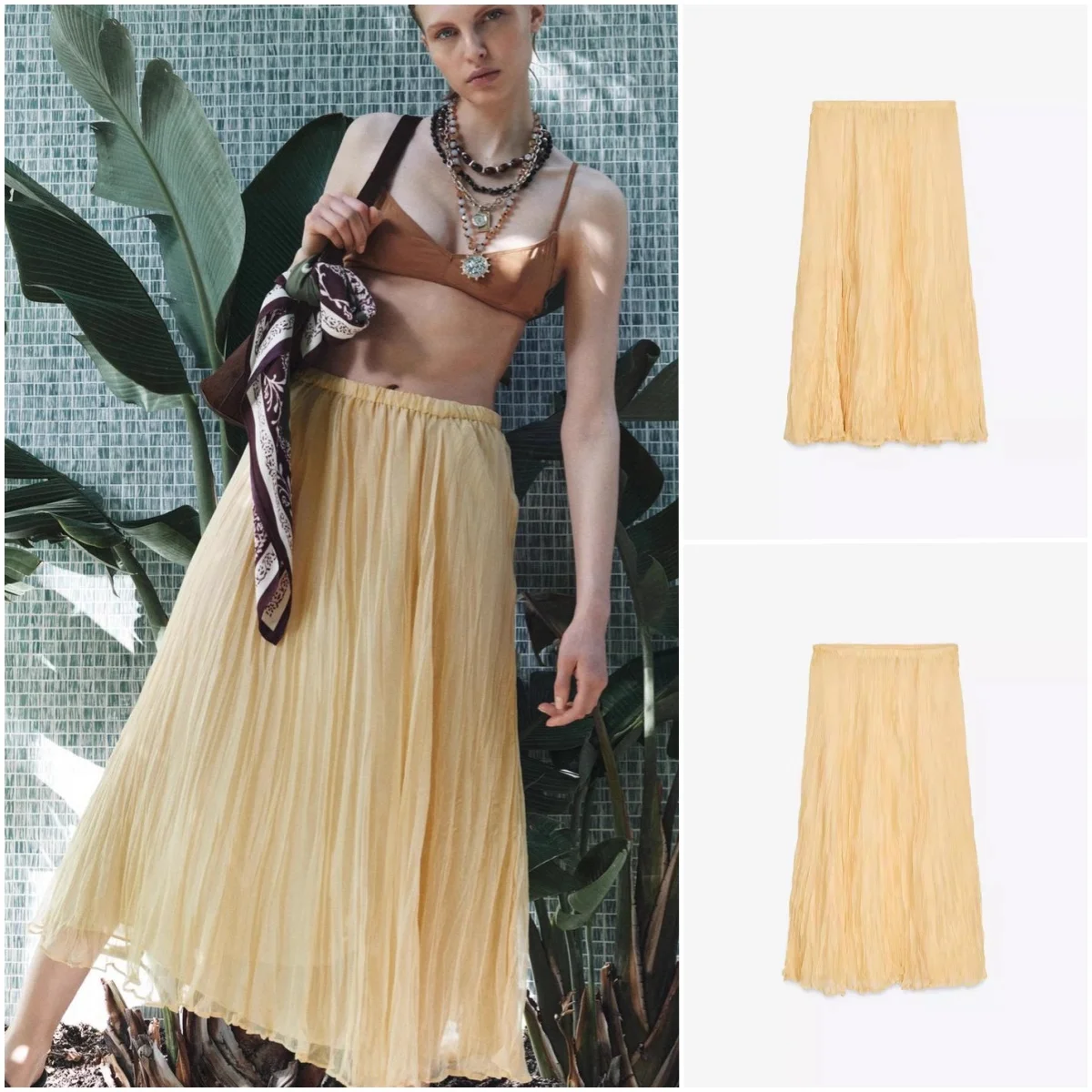 

Новая весенняя женская длинная юбка-миди с асимметричным подолом и складками, юбка трапециевидной формы из полиэфирного волокна с высокой талией, чистый цвет