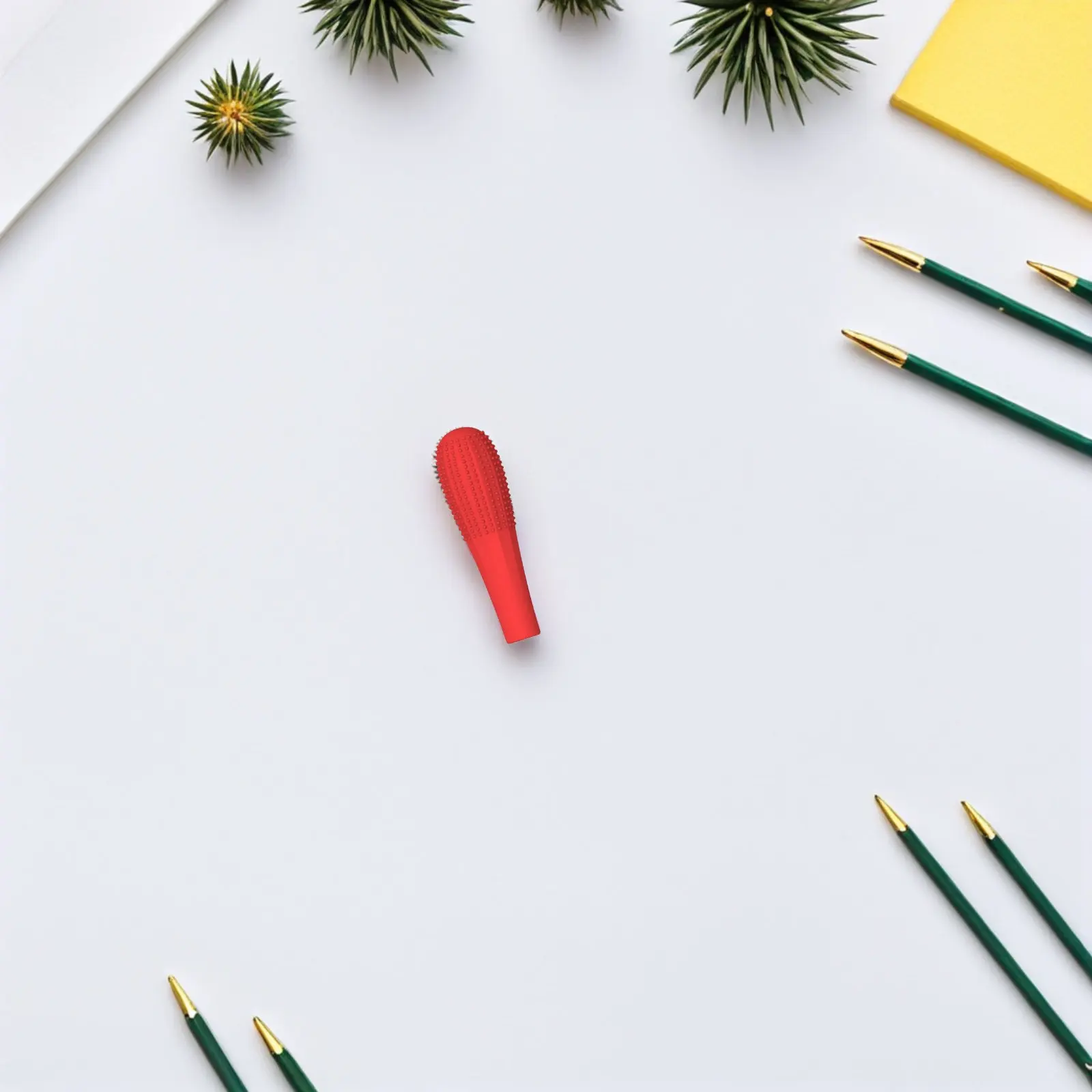 3Pcs Silicone Pencil Topper Decor Sensory Chew Pencil Tip Protector Cap Set Vibrant Colors Textured Surface Oral Motor