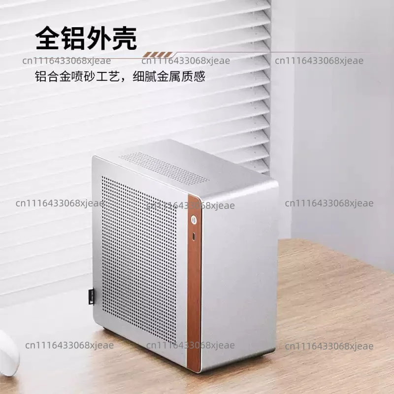 Aluminum ITX Mini PC Case A4 Small Form Factor Chassis Desktop Computer Case For Gaming HTPC Portable DIY Build