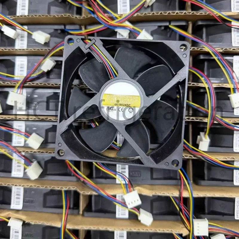 Brand New Original DS09225B12H DC 12V 0.41A Four wire PWM temperature controlled dual ball fan