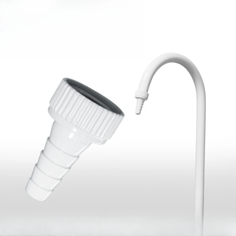 صنبور مختبر تانبي ثلاثي الاتجاهات من Takuey - صنبور رقبة أوزة مع صمامات أمان لتجارب الكيمياء معدات المختبرات JVLAB