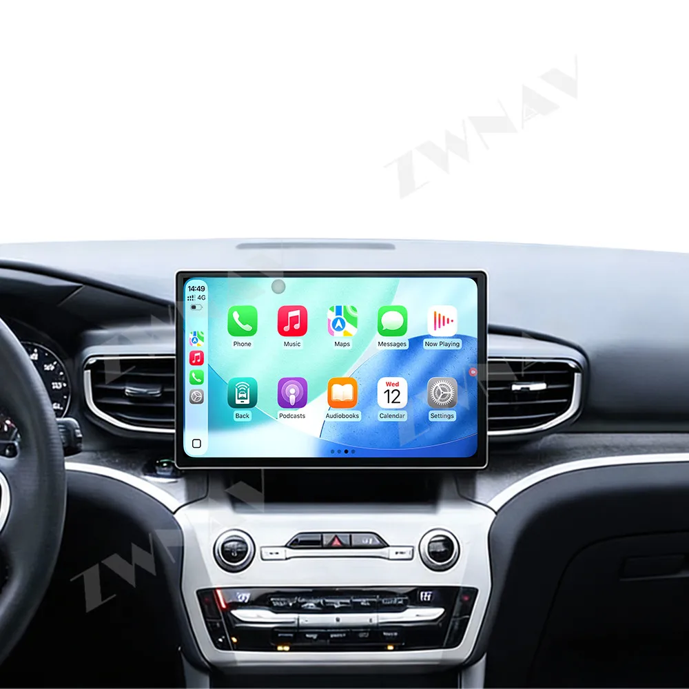 Qualcomm Octa-Core 13.1” For Ford Explorer 2021-2025 Android 14 Car Stereo Wireless CarPlay & Android Auto Plug & Play Hi-Res