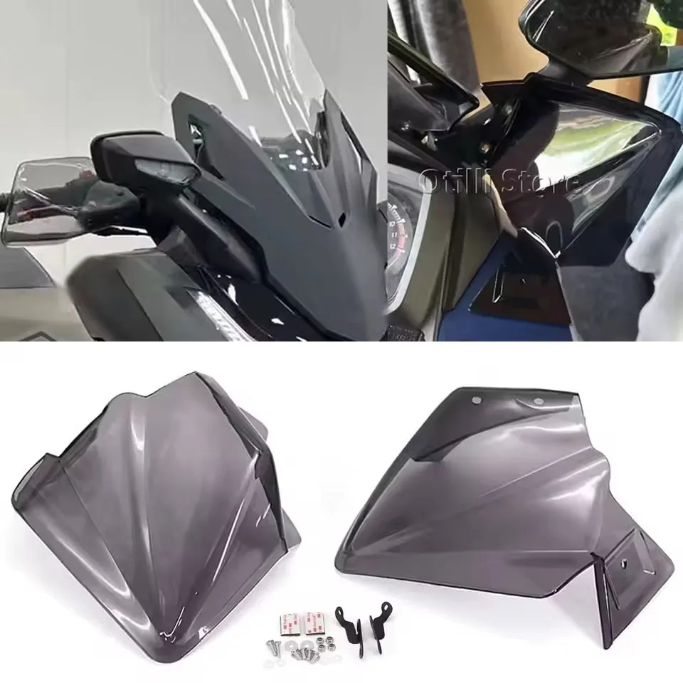 

New Side Windshield Windscreen Wind Deflector For Honda forza 250 FORZA 300 Forza 350 Handguards Forza 125 Forza125 2019-2025