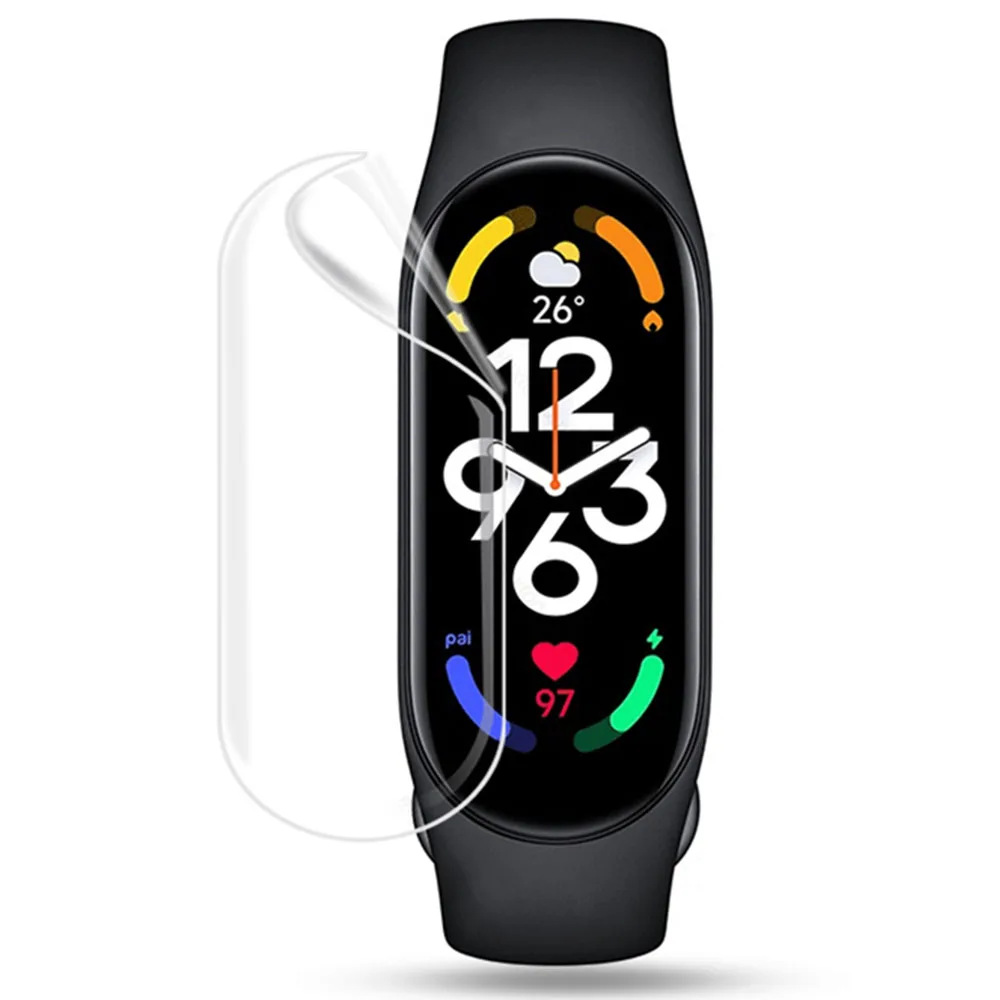 Siêu Mỏng HD Trong Suốt Full Bảo Vệ Màn Hình Trong Cho Xiaomi Miband 3 Mi Band 3 Đồng Hồ Thông Minh Smartwatch Trong Suốt Bảo Vệ Màn Hình HD Phim
