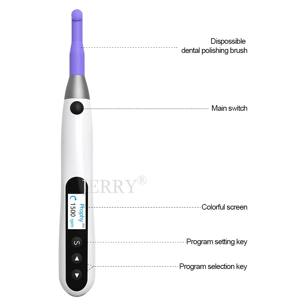 Electric d ental prophy jet polisher d ental polish unit with disposable prophy angles