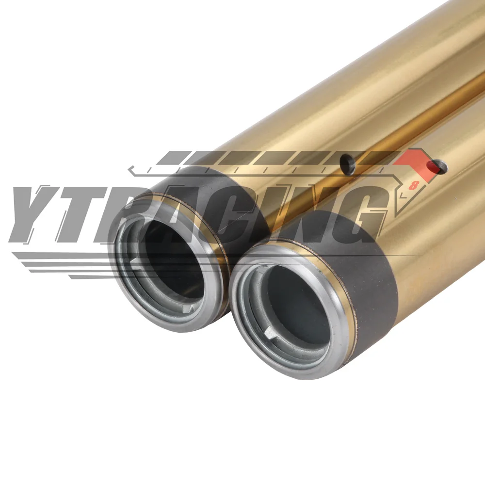 Gold Front Fork Suspension Inner Tubes For HONDA VFR750F Interceptor 1994-1997 41x628mm Shock  Pipes Fork Inner Legs Stand Bars view 4