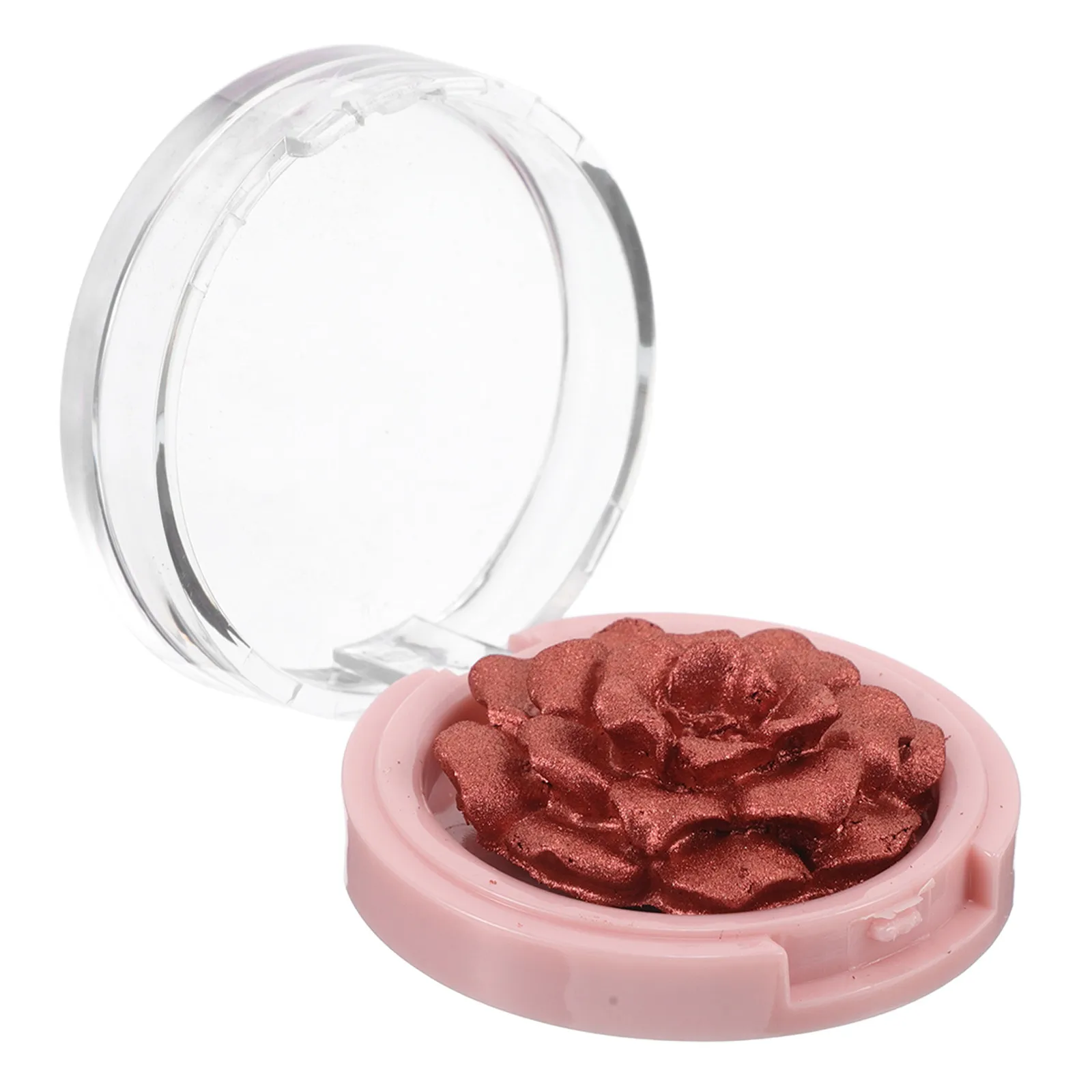 3D Carved Rose Shaped Repair Contour Highlighter Gold Face Shimmer Makeup Highlighter Shimmer