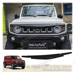 for Suzuki Jimny Sierra JB74 JB64 2019 2020 2023 Car Bumper Grille Accessories Front Grill Lip Cover Trim Frame Grille Board