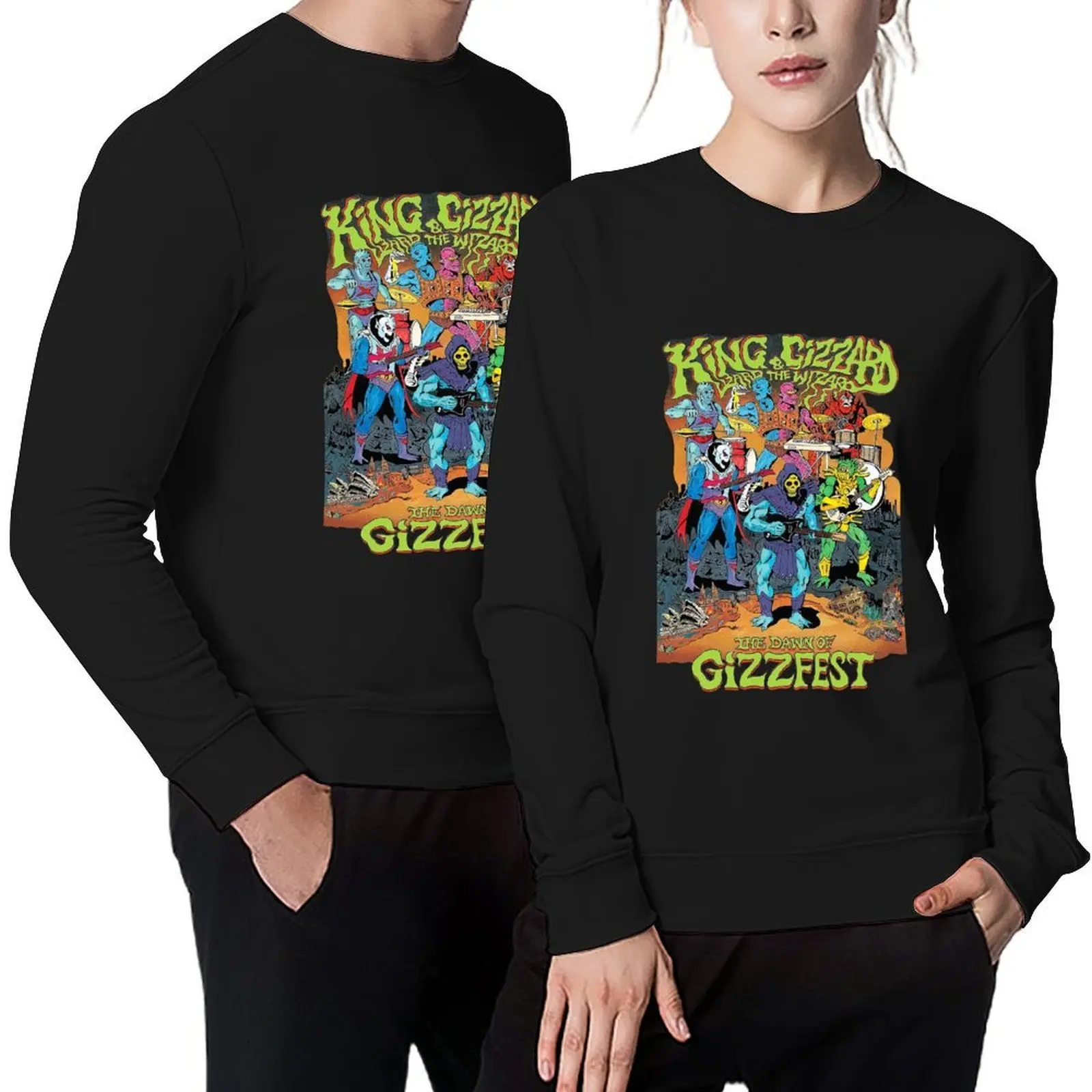 

King Gizzard and Lizard Wizard Pullover men wear male clothes men's autumn clothes korean autumn clothes hooded sweatshirts