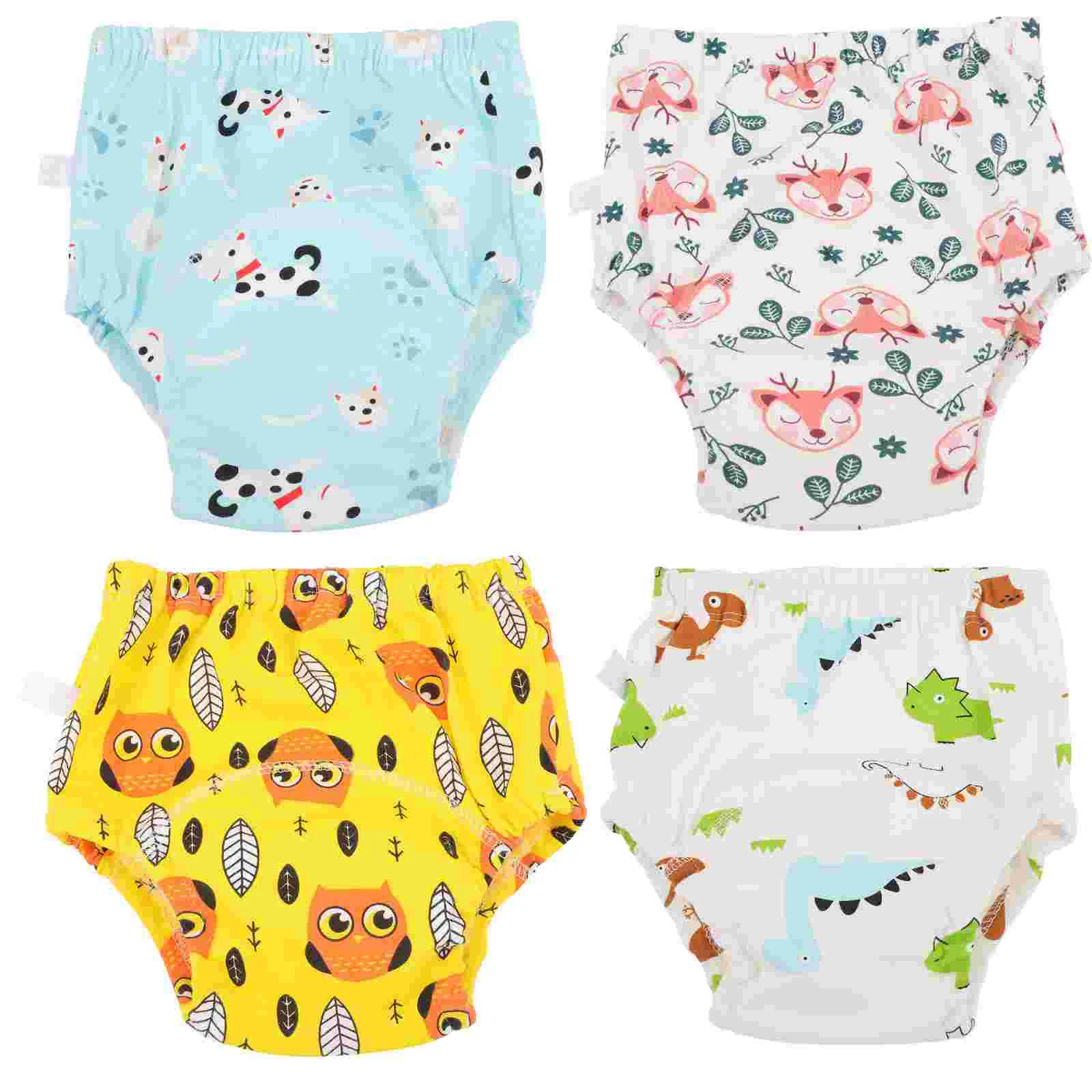 

4 Pcs Diaper for Toddler Training Boys Potty Pants Washable Nappy Every Urine