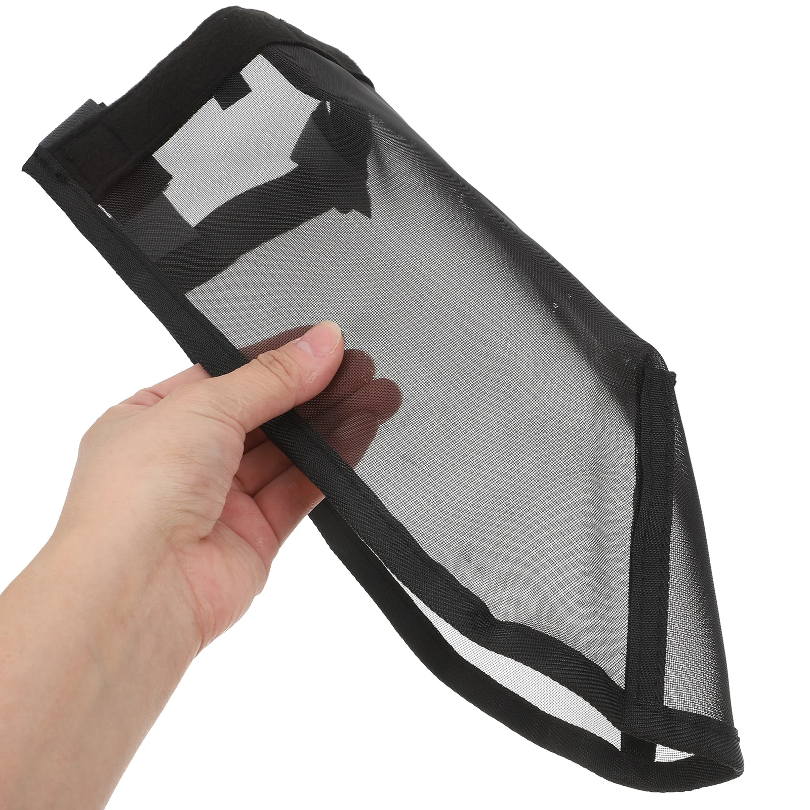 غطاء أنف الحصان، شبكة ناعمة قابلة للتنفس، شبكة أنف مريحة، درع حاجز الذبابة للاستخدام في الهواء الطلق، قناع حيوانات المزرعة #6