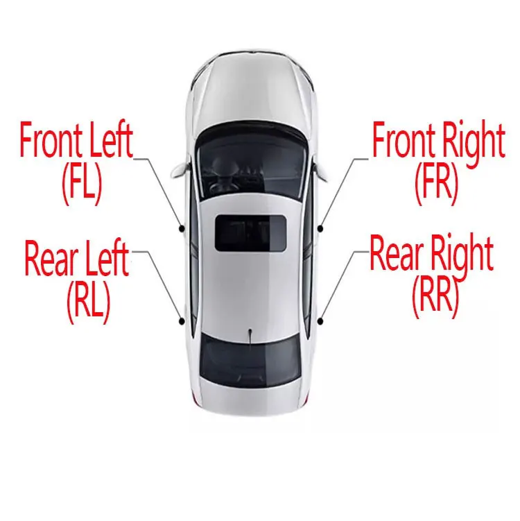 Power Window Regulator Assembly w/Motor 2Pin Fit For JAC T6 T8 Hunter Front Rear Left Right Door Aftermarket Replacement