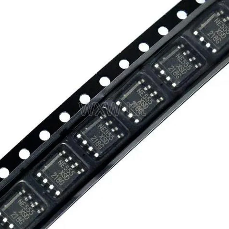 Temporizadores SMD SOP-8 SOP, nuevo y Original, Chipset IC, NE555, 555, SOP8, NE555D, 10 unidades