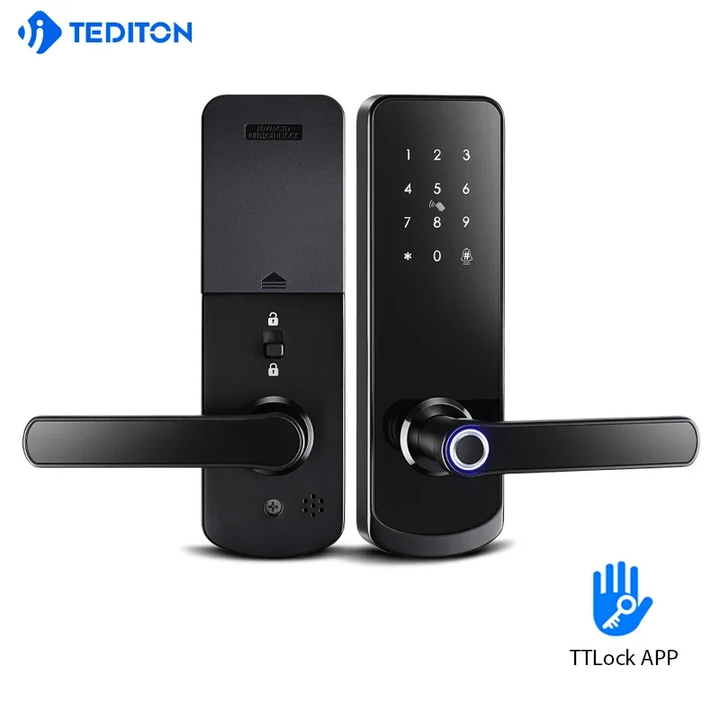 Cerraduras Electronica Home Security Door Lock System Fechadura Electronica House Door Israel Smart Lock For Metal Door Tt Lock