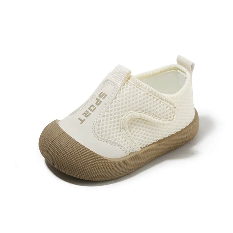 

Kid Sneaker 2025summer New Breathable Baby Shoe Mesh Learning Shoe Soft Sole Boy Kid Shoe Allmatch Women Sneaker Tenis Masculino