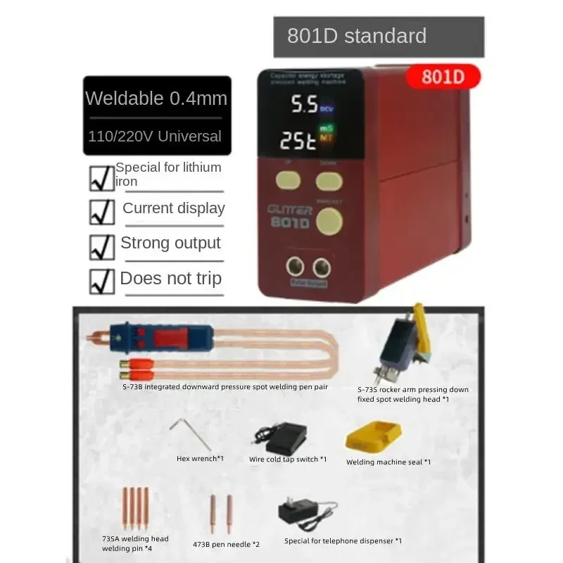 Upgrade Battery Spot Welder 18650 Household DIY Hand-held Small Single Lithium Battery Touch Welder