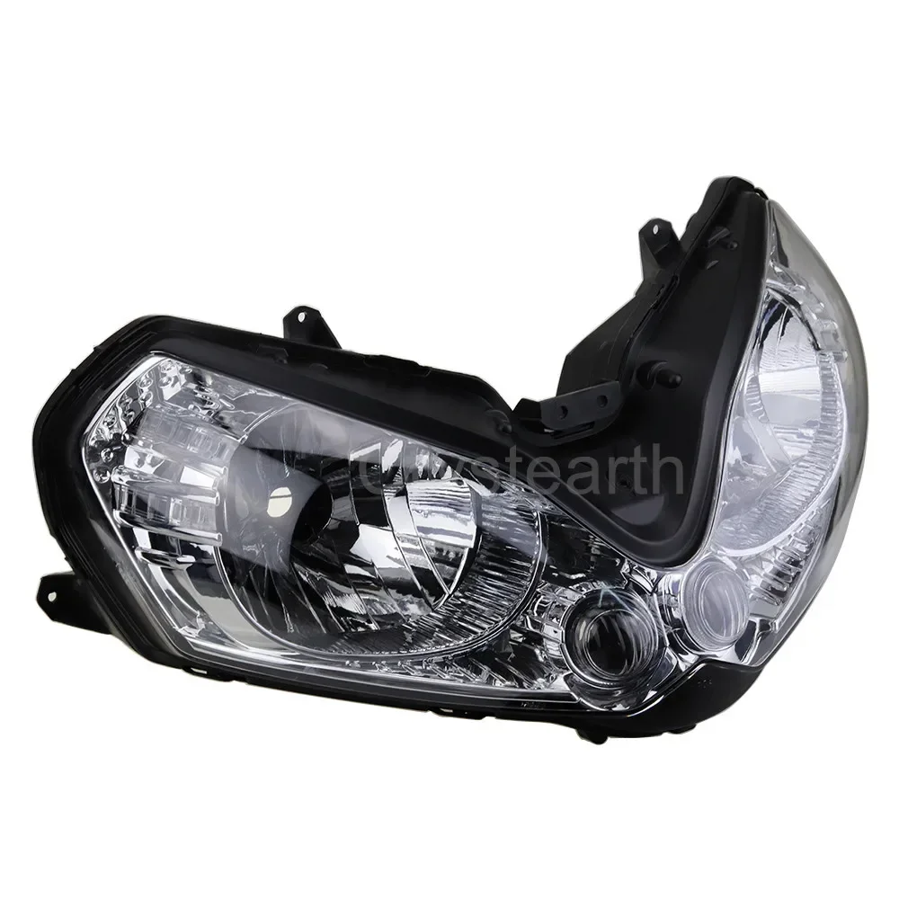 Motorcycle Front Headlight Head Light Lamp Headlamp Assembly Housing Kit For Kawasaki GTR1400 GTR 1400 ZG1400 Concours 2008-2011