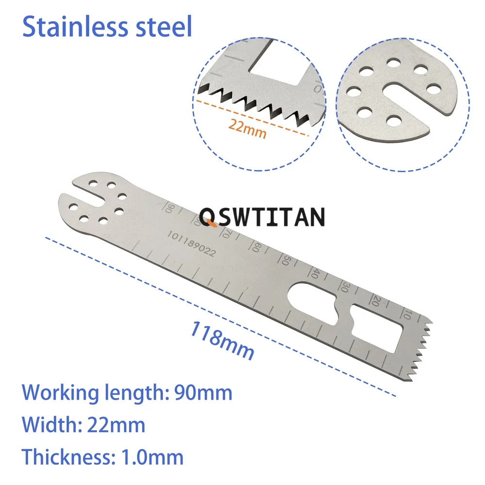 Orthopedic Bone Saw Blade For Electric Bone Cutting Oscillating Saw Veterinary  Surgical Instruments