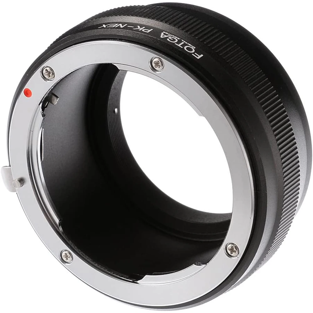 FOTGA Pentax K/PK Lens to E-Mount Adapter For Sony NEX3/C3/NEX5/5C/5N/5R/NEX6/7 Adapter Ring for Sony Alpha A7 A7S A7R A7II A9