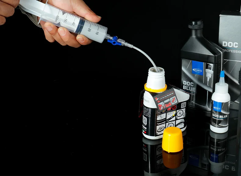 Mountainbike Tubeless Reifen Dichtmittel Spritze 60 ml Fahrrad Reifen Flüssigkeit Injektion Werkzeug Radfahren MTB Reparatur Werkzeug – Detail 13