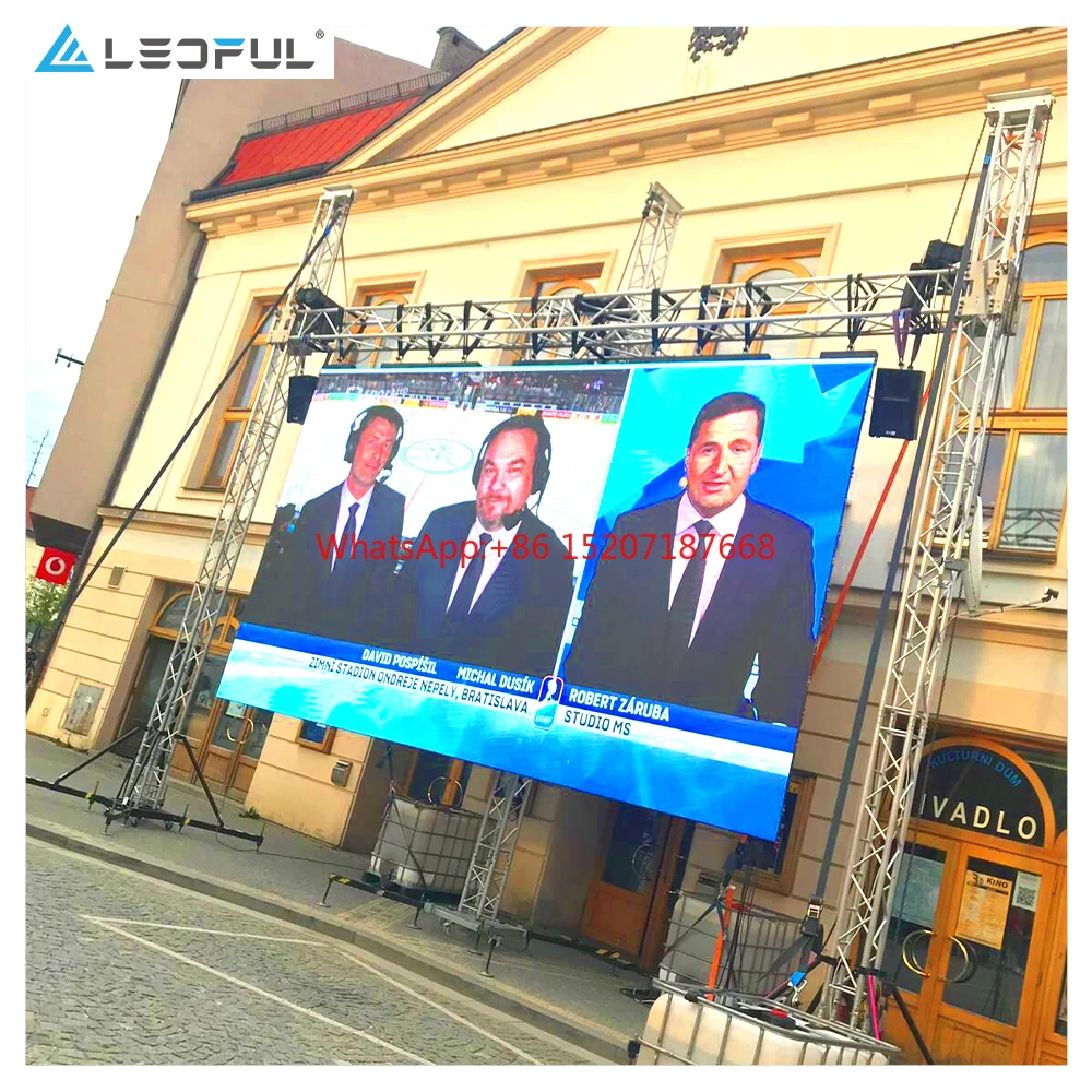 

P5 Paneles LED Para Pantalla Gigante De LED 2x3m 3.9 4.81 Publicidad LED China LED Display